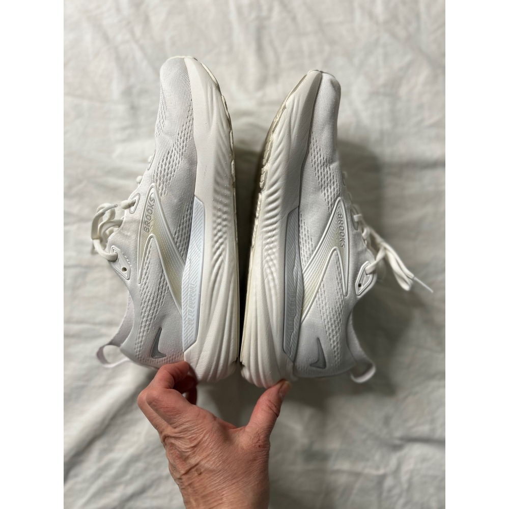 Brooks Glycerin 22 Women's White Running Shoes Size 9.5 B Run Walk Fitness - Picture 10 of 12